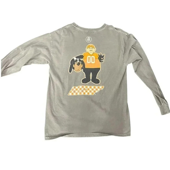 Comfort Colors Men's barstool sport Tennessee Gray Size Large - Picture 1 of 4